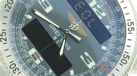 breitling b1 digital display